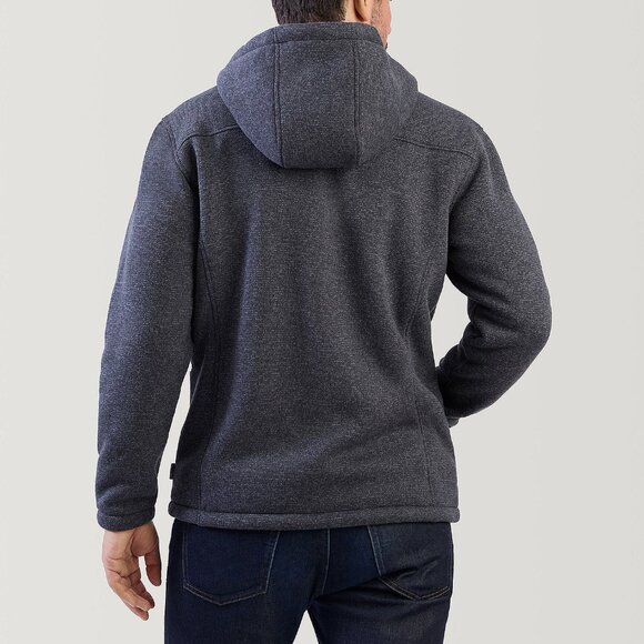 Rugged Elements Men's Fleece Lined Full Zip Hoodie - Picture 2 of 4